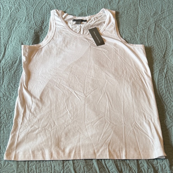 French Connection Men’s White Tank Top - Picture 1 of 6